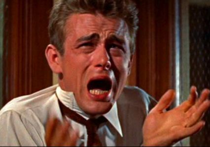 james dean crying